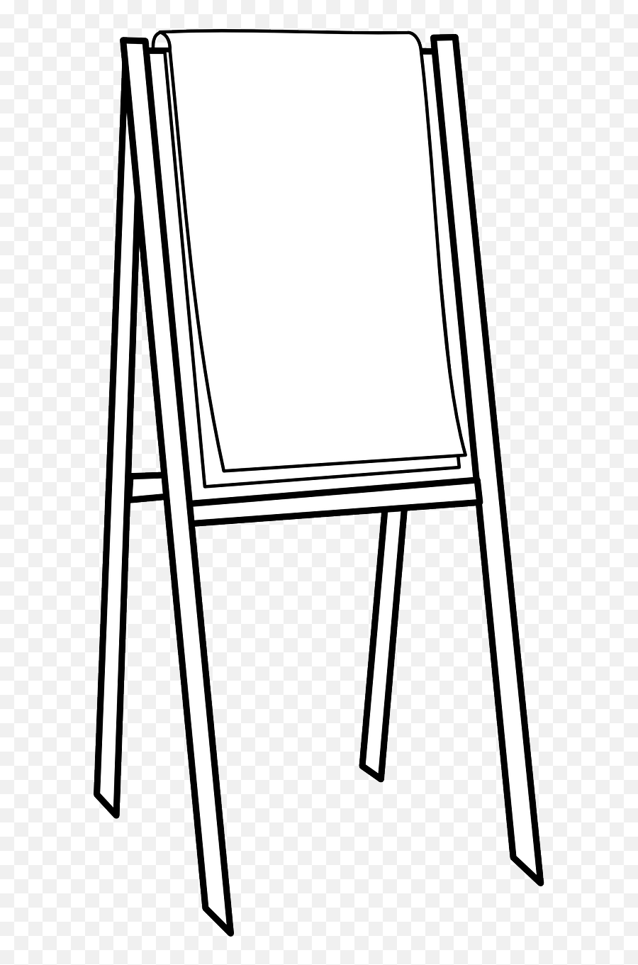 Easel Canvas Painting Artist Stand - Easel Black And White Emoji,Emoji Canvas Painting