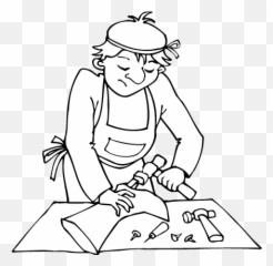 Free Printable Coloring Pages - Shoemaker Emoji
