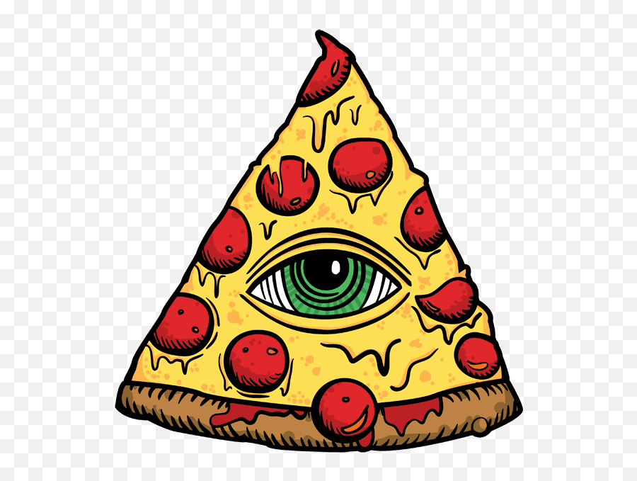 Pizza Illuminati Coming For Your - Illuminati Pizza Emoji,Illuminati Triangle Emoji