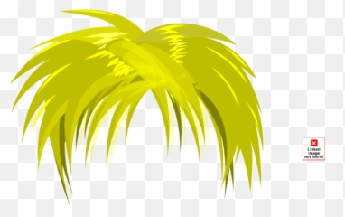 Free Anime Hair Transparent Background - Boy Yellow Emoji