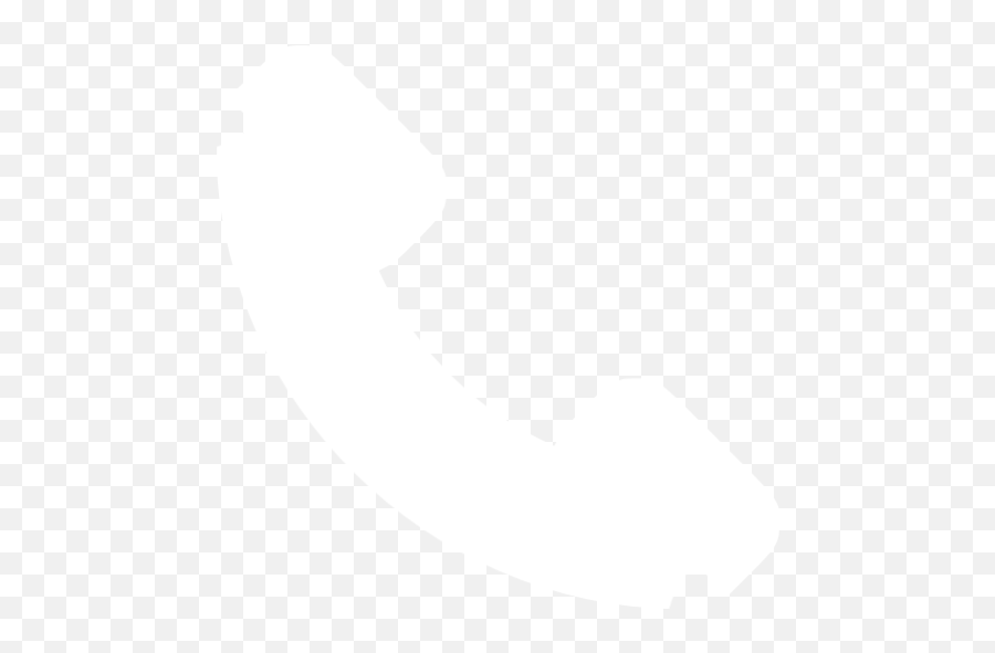 White Phone Icon - Phone Symbol White Transparent Emoji,Telephone Emoticon