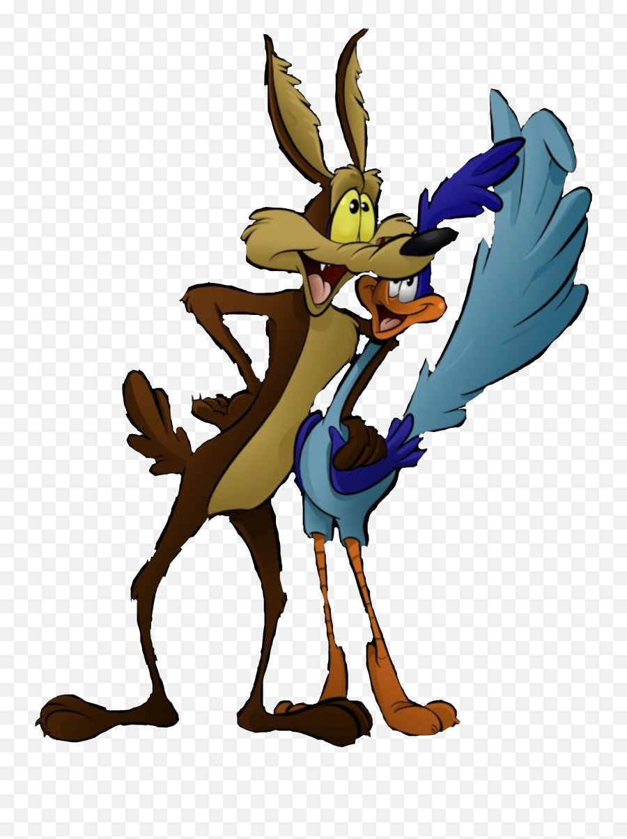 Roadrunner Wilycoyote Wileycoyote - Wile E Coyote And Roadrunner Friends Emoji,Road Runner Emoji
