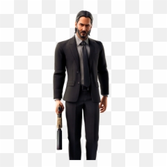 John Wick X Fortnite Challenges Leak - Skin Transparent Emoji