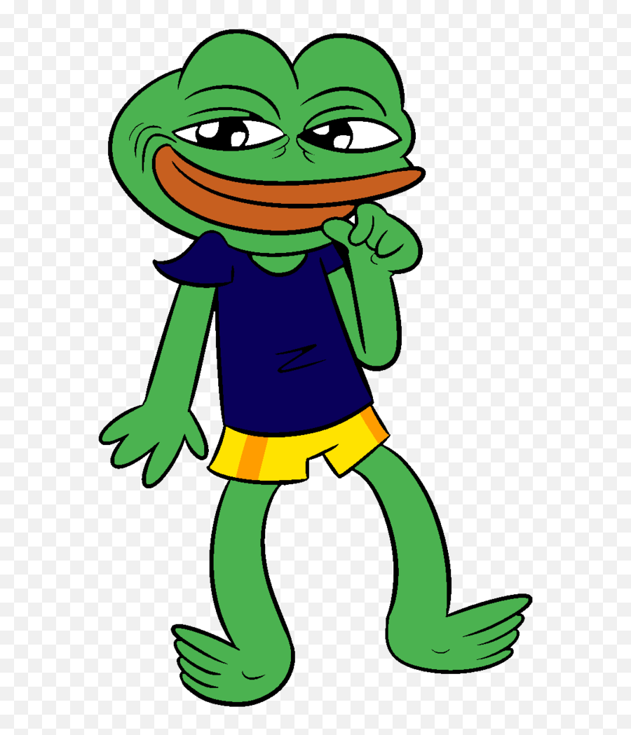 Pepe The Frog Clip Art - Miserable Frog Cliparts Png Pepe De Frog Gif Emoji,Pepe Emojis
