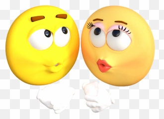 Couple Emoji Emoticon Emotion Friendship - 8 Friends Group Name,Kiss Emoji