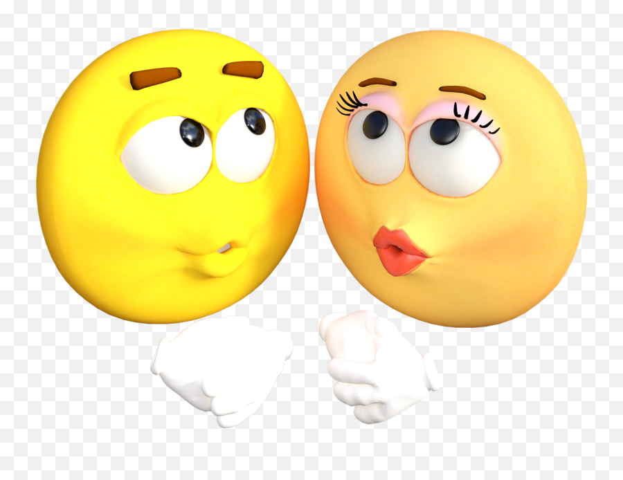 Couple Emoji Emoticon Emotion Friendship - 8 Friends Group Name,Kiss Emoji