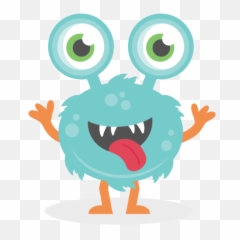 Mouth Svg Monster Eyes Transparent - Big Eyed Emoji