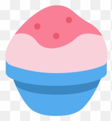 Twemoji 1f367 - Fresh Shaved Ice Icon