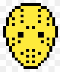 Pixilart - 10 followers thank you by kirov Jason Voorhees Mask Pixel Art Emoji