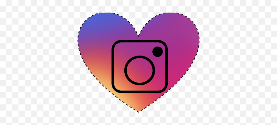 Download Instagram Logo And Heart Png Emoji,Instagram Logo Emoji