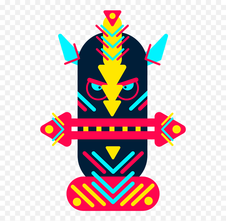 Totem Pole Clipart - Emblem Emoji,Totem Pole Emoji