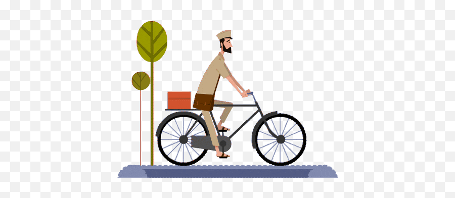 Top Im Blue Da Ba Dee Stickers For Android U0026 Ios Gfycat - Indian Postman Animated Gif Emoji,Bicycle Emoji
