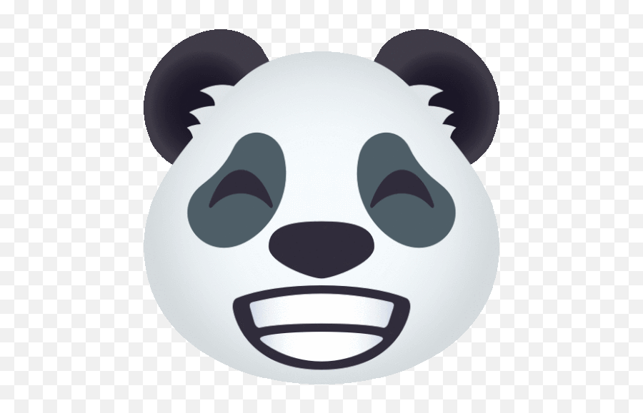 Big Grin Panda Gif - Biggrin Panda Joypixels Discover U0026 Share Gifs Sheikh Zayed Mosque Emoji,Big Grin Emoji
