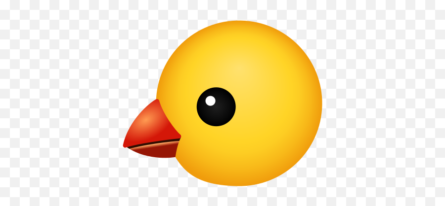 Baby Chick Icon - Duck Emoji,Rubber Ducky Emoji