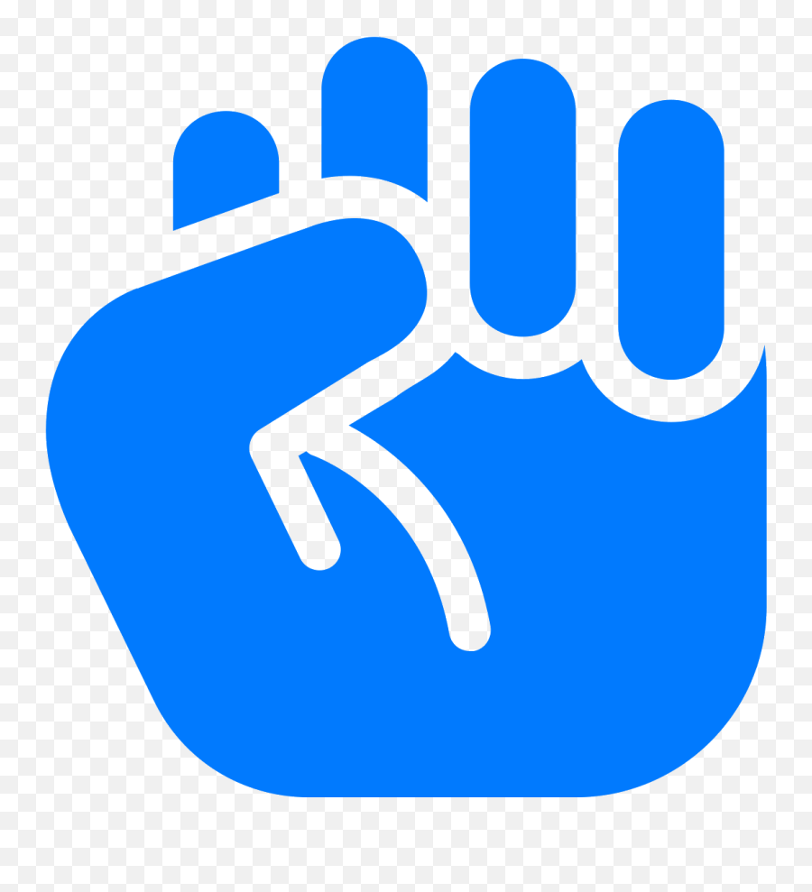 Clenched Fist Icon Download Clipart - Full Size Clipart Language Emoji,Power Fist Emoji