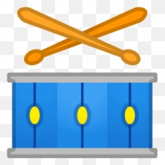 Drum Emoji Clipart - Drums Ico