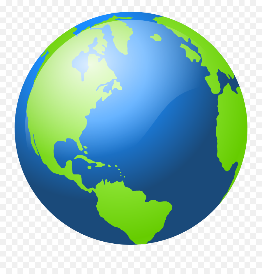 Free Globe Png Transparent Download Free Clip Art Free - Transparent Background Globe Clipart Emoji,World Emoji Png