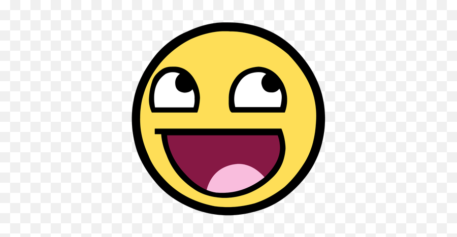 Sadafied Coustermers - Derp Smiley Face Emoji,Victory Emoticon