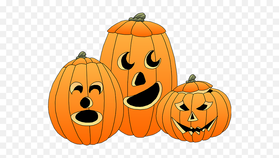 Pumpkin Clip Art 5 - Jack O Lanterns Clipart Emoji,Emoji Pumpkins