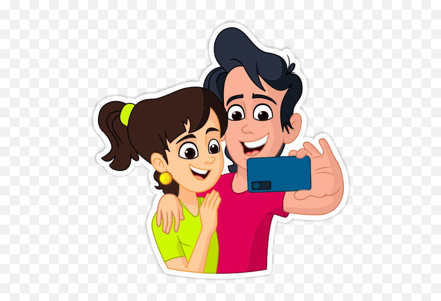 Things Couple Do - Couple Romantic Stickers Png Emoji,Emoji Selfies