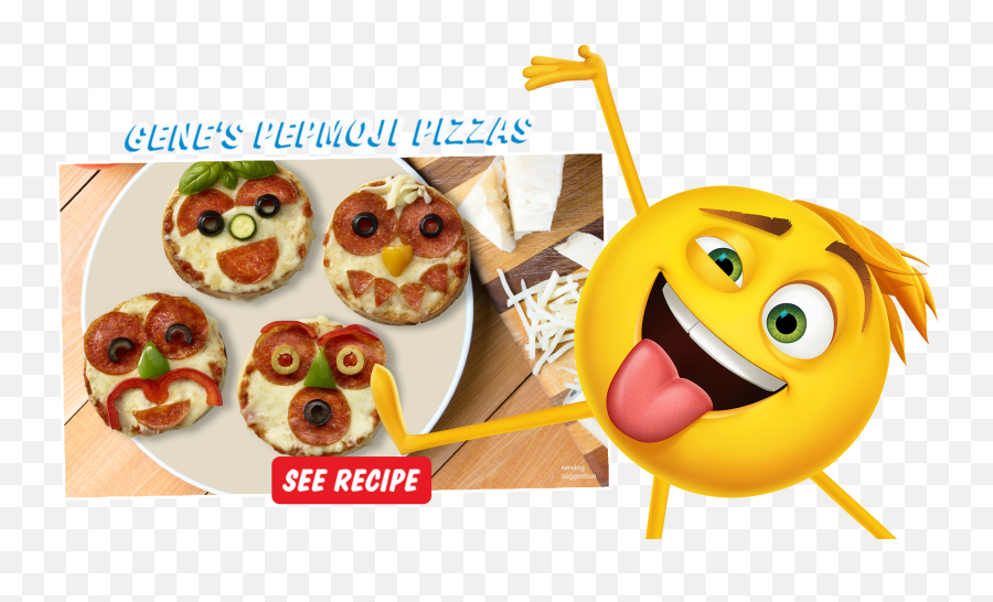 Emoji - Mini Emoji Pizzas,Attitude Emoji