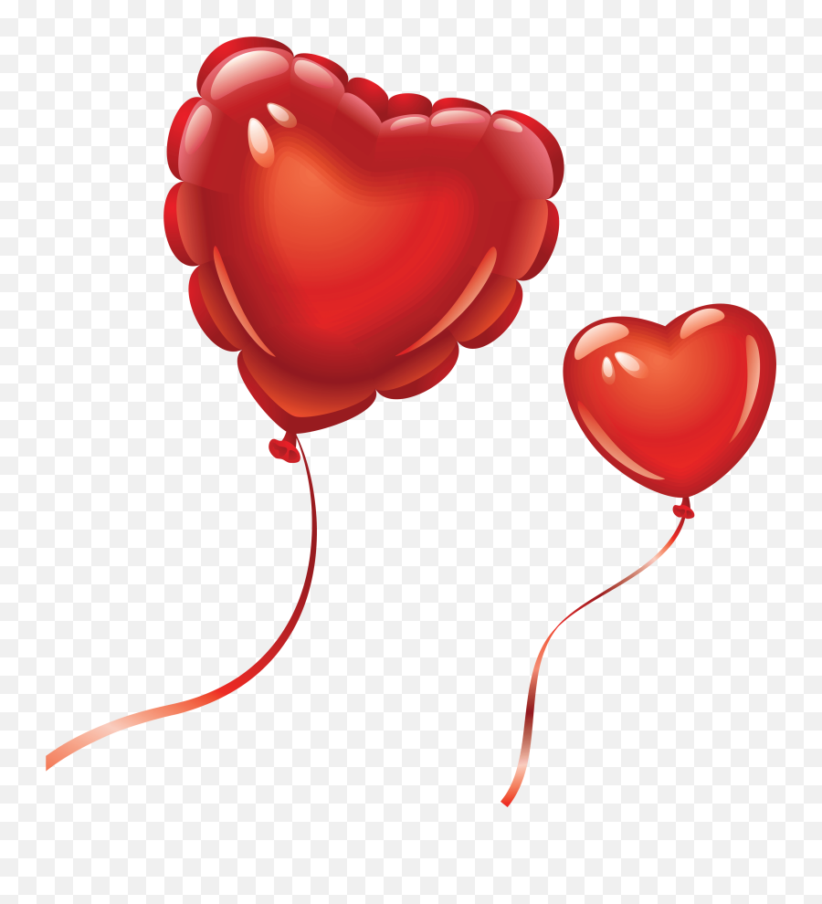 Download Heart Balloon Png Image - Balloon Png Hd Download Emoji,Heart Emoji Balloons
