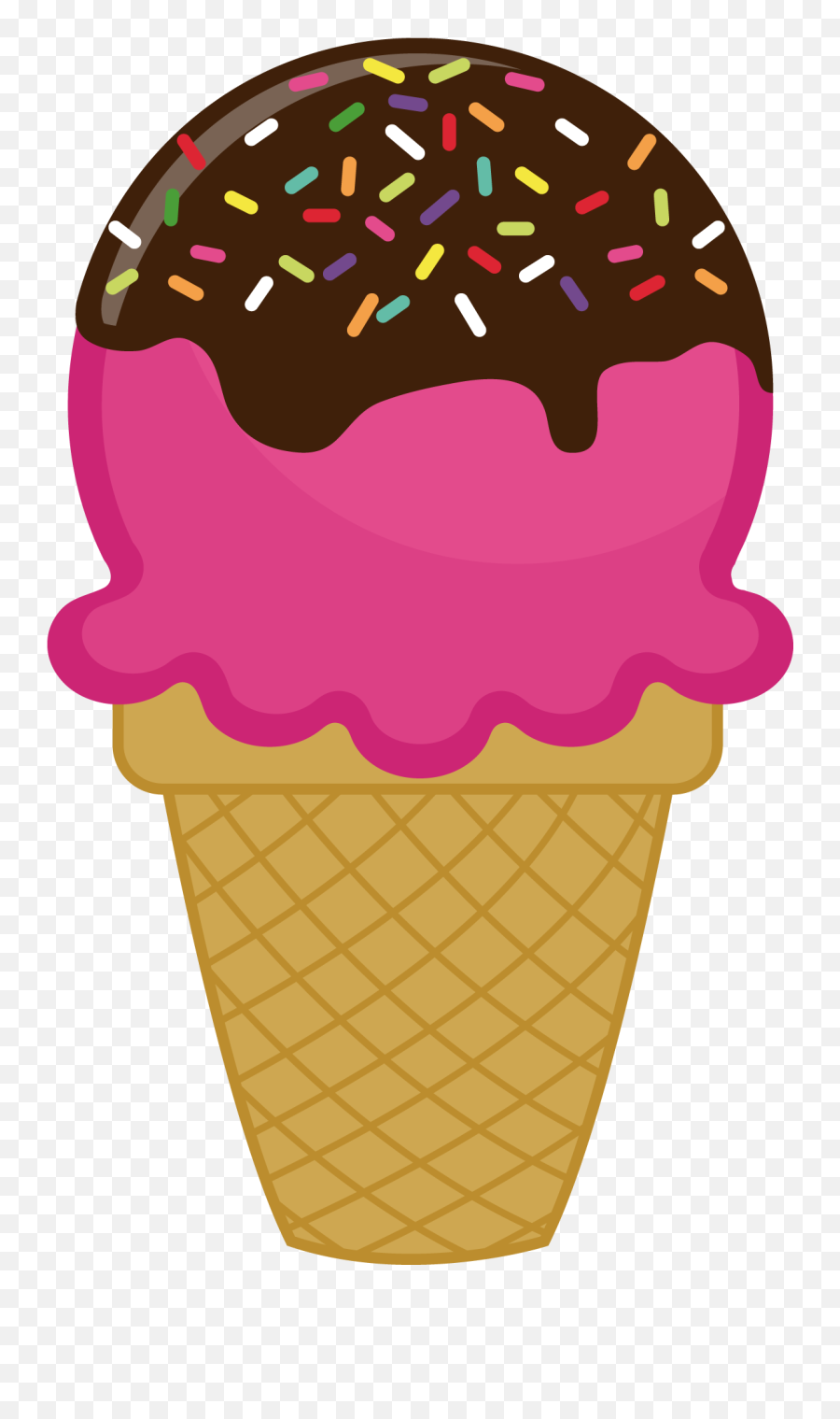 Ice Clipart Cupcake Ice Cupcake - Clip Art Ice Cream Emoji,Shaved Ice Emoji