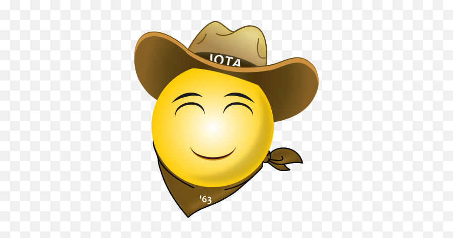 Stuckups - Sticker Emoji,Cowboy Hat Emoticon