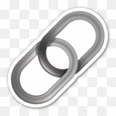 Link Symbol - Circle Emoji
