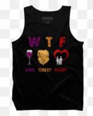 Design By Humans Collective Store - Tank Top Funny Emoji,Funny Thanksgiving Emoji