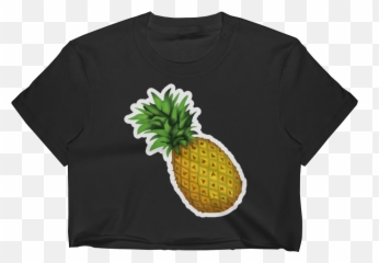 Download Emoji Crop Top T Shirt - Pineapple Crop Top Png,Pineapple Emoji