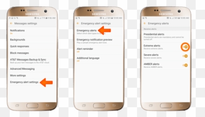 Turn Off Amber Alerts In Android Ios - Samsung Galaxy S6 Edge Emergency Emoji