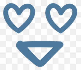 Icono Emoji Emoticonos Ojos Feliz Corazón En De Amor - Doodle Emoji Love,Emojis De Amor