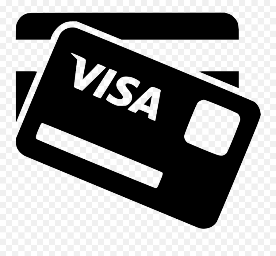 Credit Card Clipart Transparent - Credit Card Clipart Black And White Emoji,Credit Card Emoji