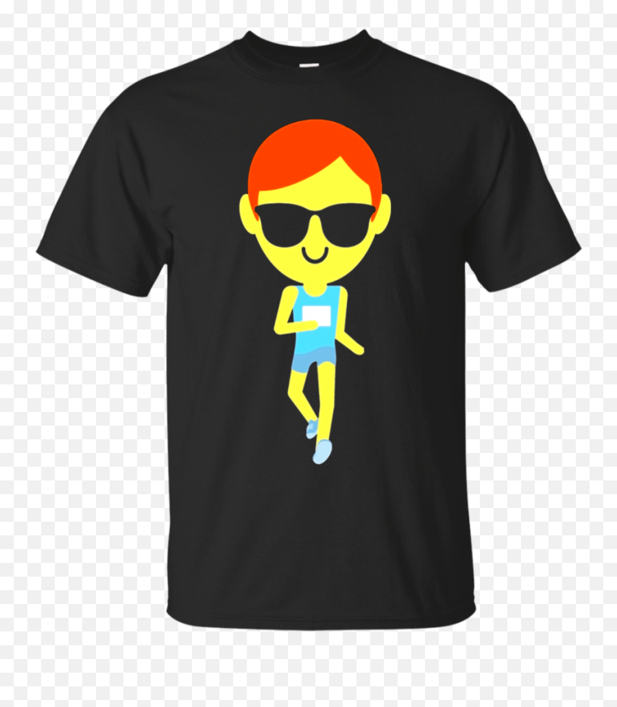 Running Emoji Png - Runner Emoji Boy Sunglasses Shirt T T Shirt Pink Freud,Boy Emoji Png