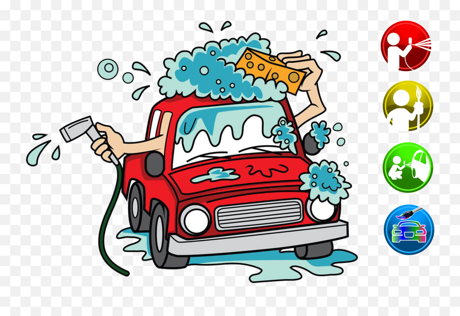 Library Of Washing Car Png Transparent Stock Png Files - Car Wash Png Cartoon Emoji,Puffin Emoji
