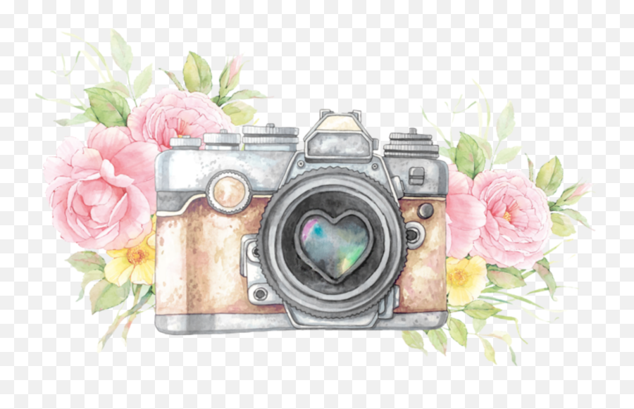 Camera - Watercolor Camera Emoji,Family Camera Emoji
