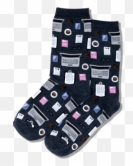 Womens Accountant Crew Socks - Sock Emoji,Accountant Emoji