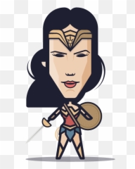 Loogmoji Loogart - Cartoon Emoji,Wonder Woman Emojis