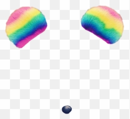 Snapchat Emoji Rainbow Ohren Nase - Beanie,Snapchat Emoji