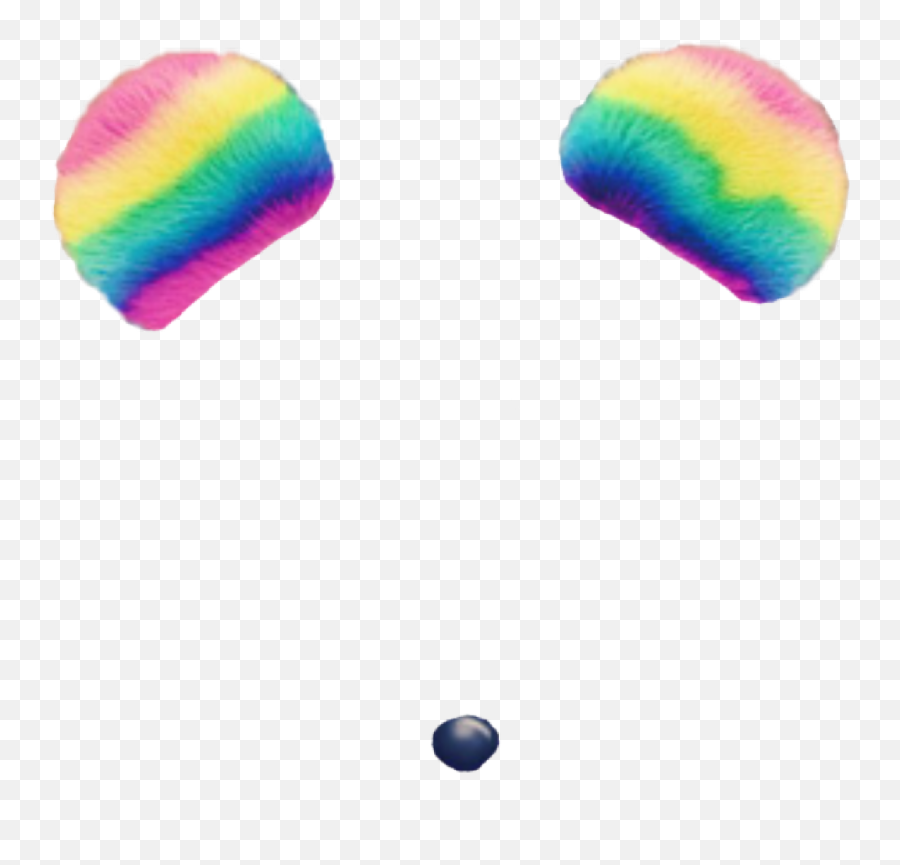Snapchat Emoji Rainbow Ohren Nase - Beanie,Snapchat Emoji