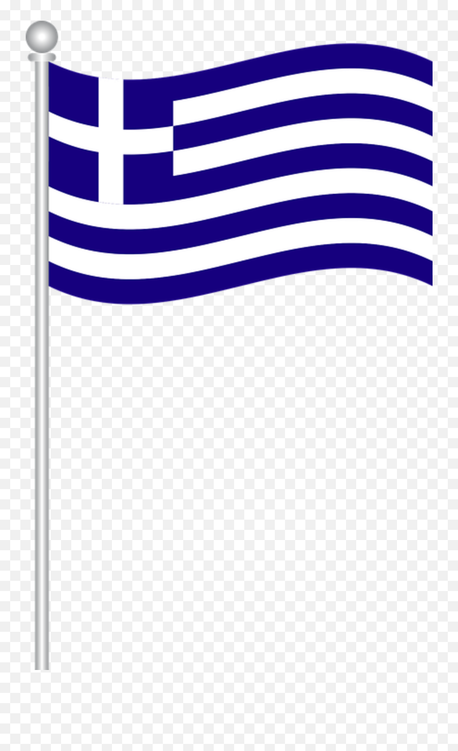 Flag Symbol Greece Greek Greekflag - Flag Of Greece Png Emoji,Greece Flag Emoji