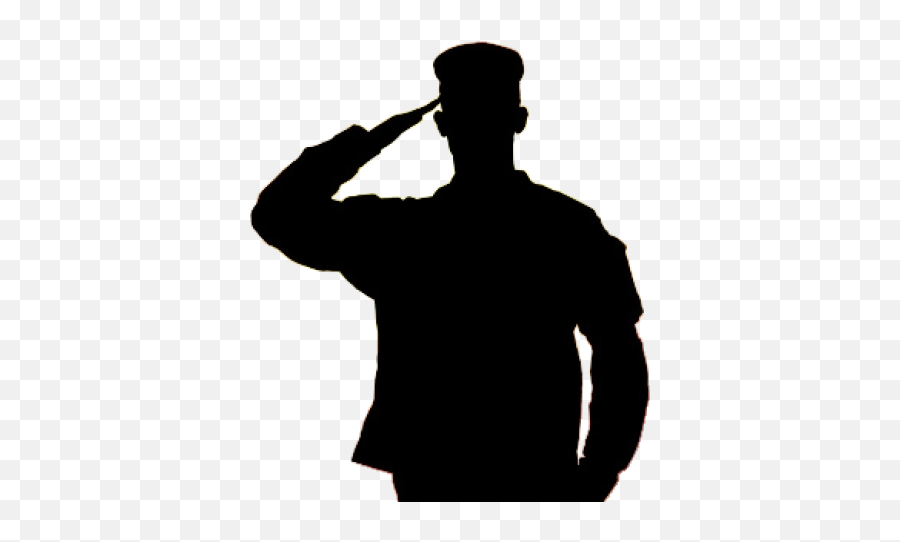 Salute Png And Vectors For Free - Silhouette Veteran Saluting Emoji,Military Salute Emoji