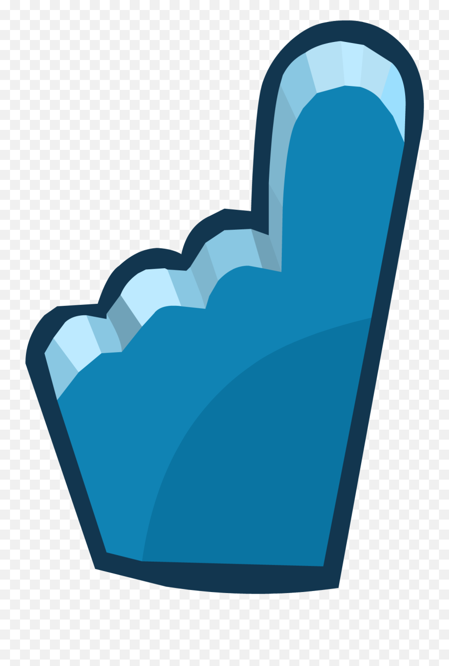 Penguin Cup 2014 Emoticons Blue Foam - Emoticon Emoji,Penguin Emoticon