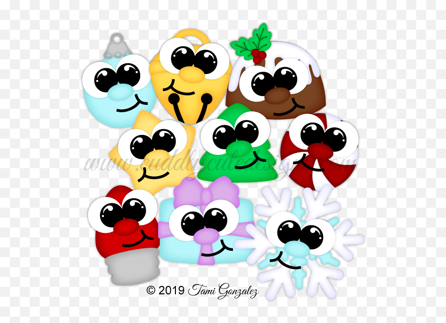 Christmas - Cartoon Emoji,Merry Christmas Emoticon