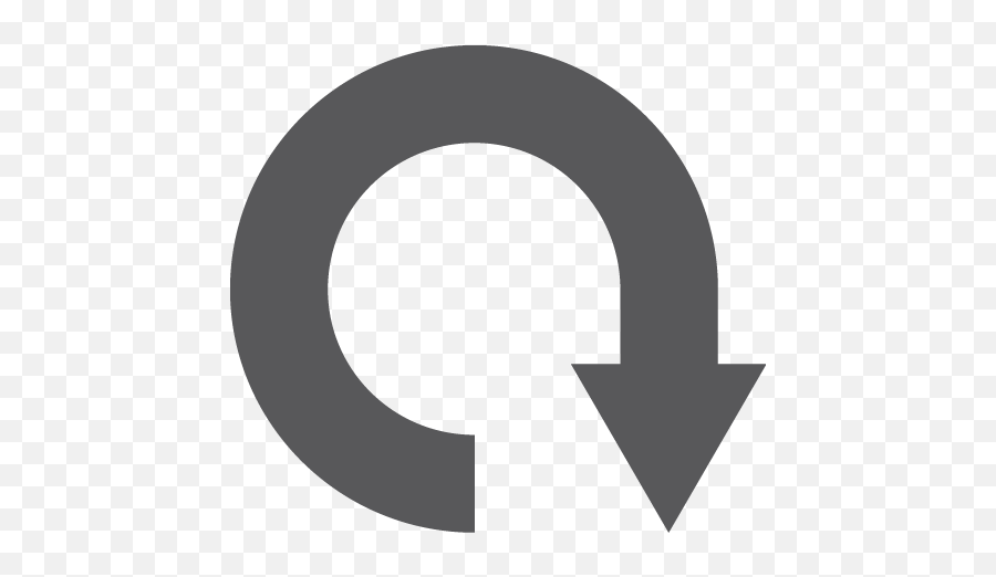 Thick Down Arrow Circle - Circle Emoji,Circle With Arrow Emoji