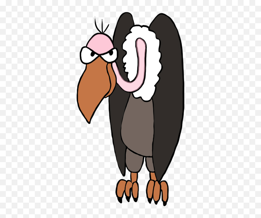 Vulture Drawing In Color - Vulture Clip Art Emoji,Vulture Emoji
