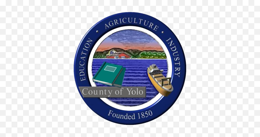 Seal Of Yolo County California - Yolo County California Seal Emoji,California State Flag Emoji