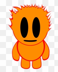 Emoticon Flower Area Png Clipart - Cartoon Fire Boy Emoji,Fire Emoticon