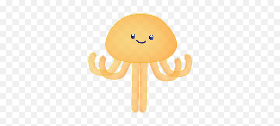 Jellyfish Translucent - Illustration Emoji,Jellyfish Emoticon